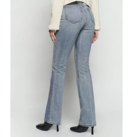 Peyton High Rise Bootcut Reformation Jeans in color Malta. Size 27 - Picture 2 of 5